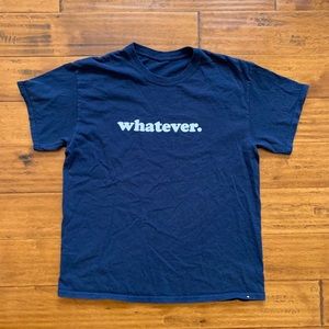 “Whatever” graphic tee